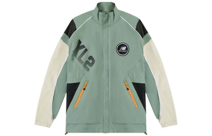 New Balance New Balance Jackets Men's Green Stand Collar Moderate Other