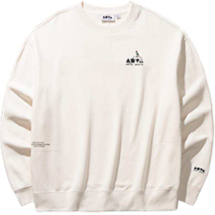 ANTA Anta Life Collection Sweatshirt Unisex Corn White