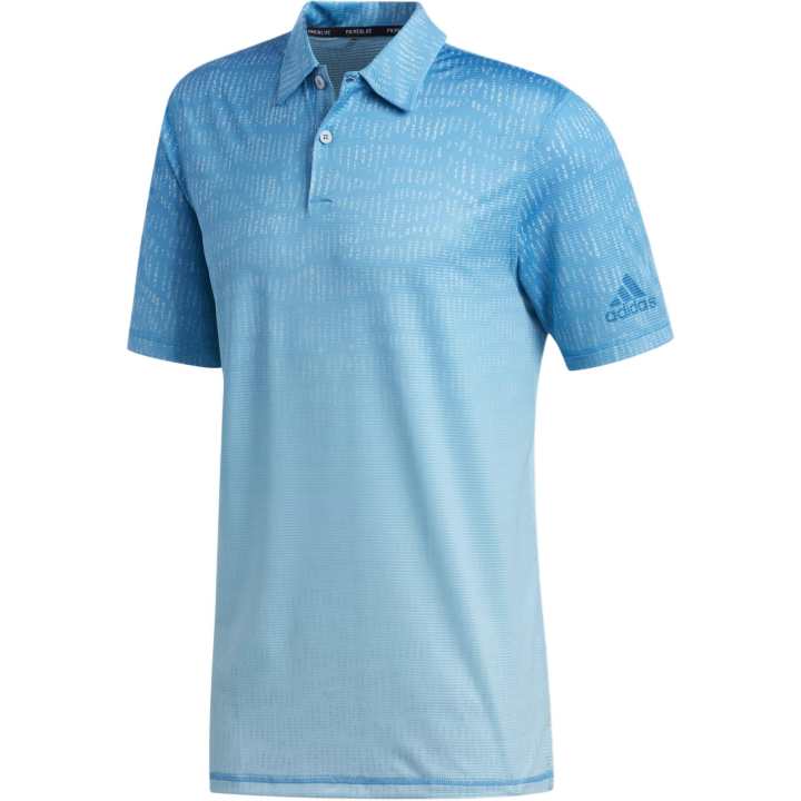Adidas Adidas Polo Shirts Men's Blue Polo Collar Moderate Straight Fit