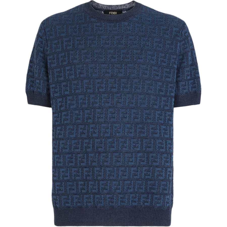FENDI All Over Ff Motif Crewneck Jumper