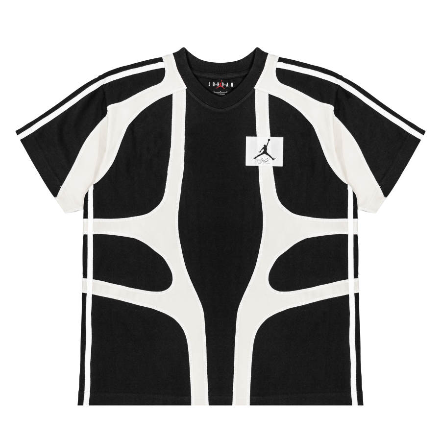 Jordan Jordan T Shirts Unisex Black Crew Neck Moderate Straight Fit