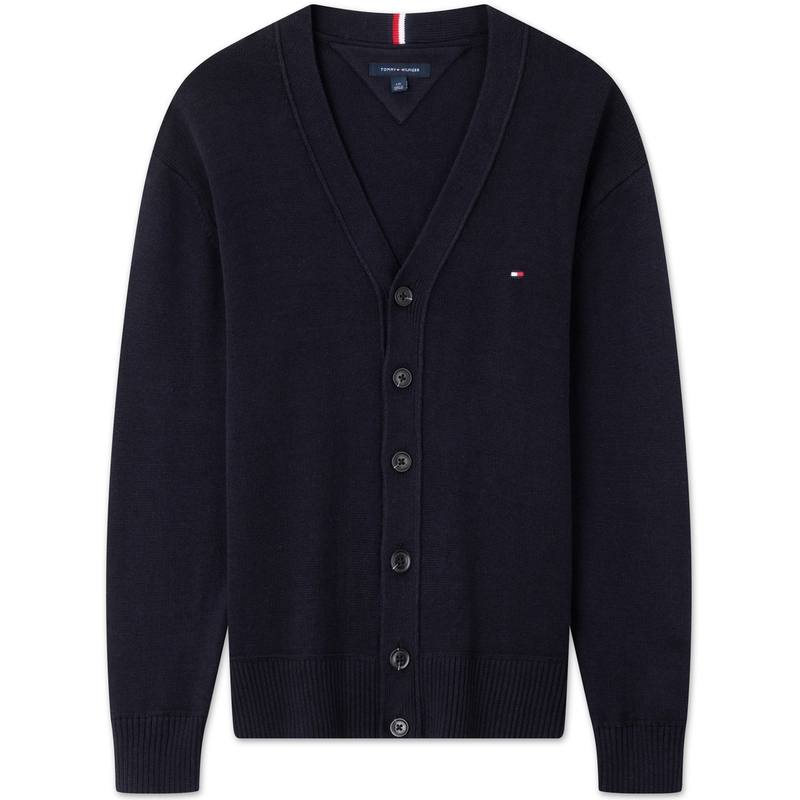 Tommy Hilfiger Knitwear Men's V Neck Moderate Cardigan
