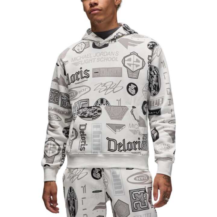Jordan Jordan Apparel Sweatshirts Men's White Hooded Moderate