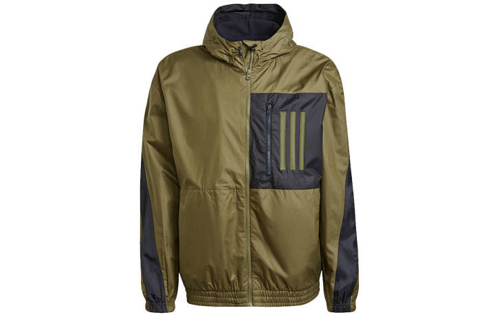 Adidas Adidas Jackets Men's Olive Hooded Moderate Other