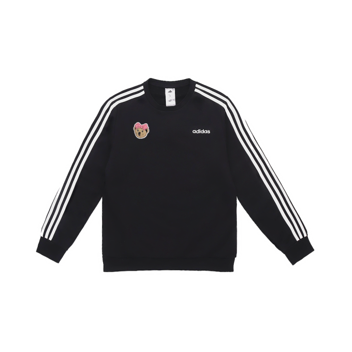 Adidas Adidas Sweatshirts Men's Black Crew Neck Moderate