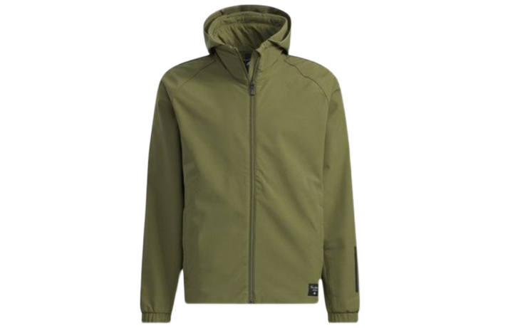 Adidas Adidas Jackets Men's Olive Hooded Moderate Other