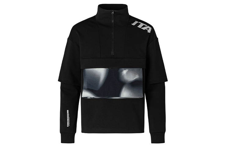 Kappa Kappa Jackets Men's Stand Collar Moderate Mock Two Piece
