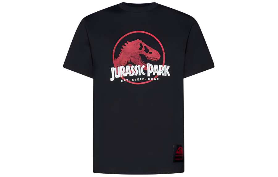 Neil Barrett Jurassic Park Printed Crewneck T Shirt