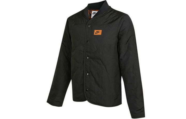 Nike Nike Jackets Men's Black Baseball Collar Moderate Other