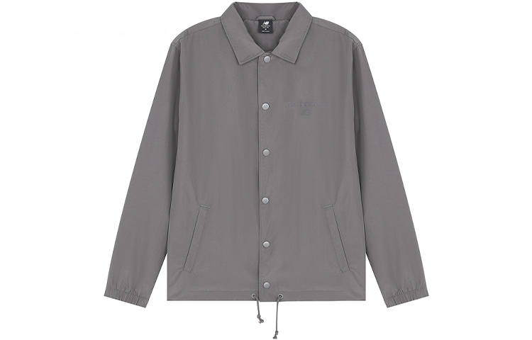 New Balance New Balance Jackets Unisex Gray Lapel Moderate Other