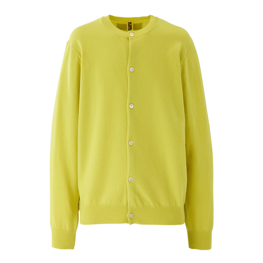 Onitsuka Tiger KNIT CARDIGAN Knitwear Unisex Yellow