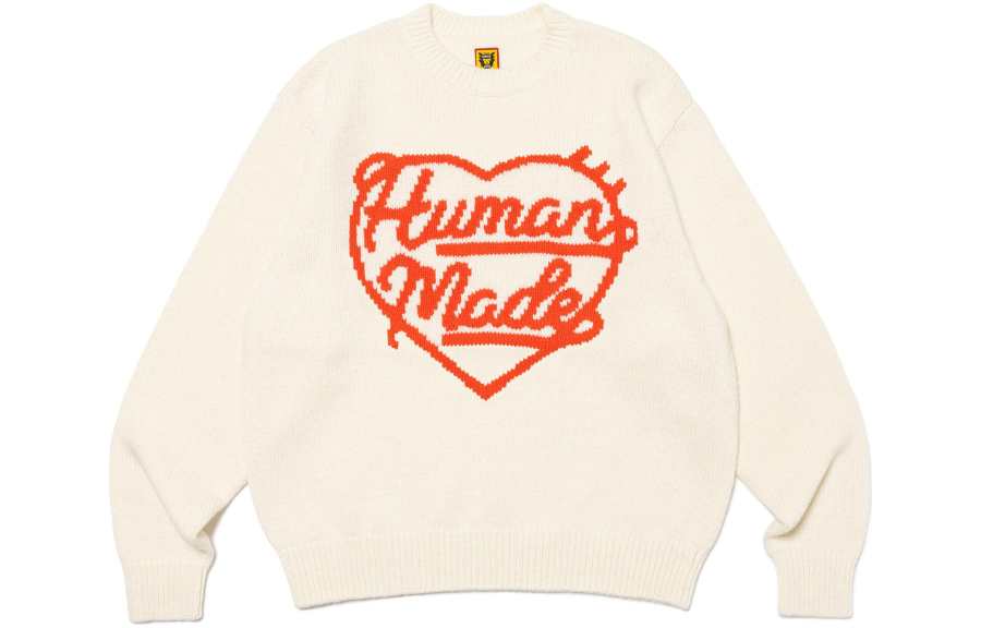HUMAN MADE Human Made heart-logo knit jumper