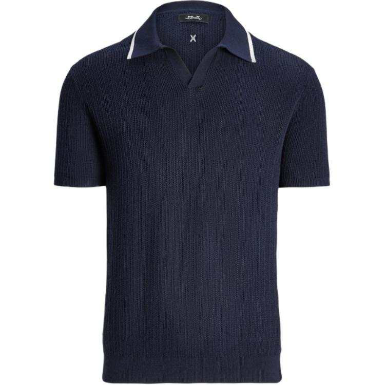 Polo Ralph Lauren FW24 Knitwear Men's Elegant Dark Blue