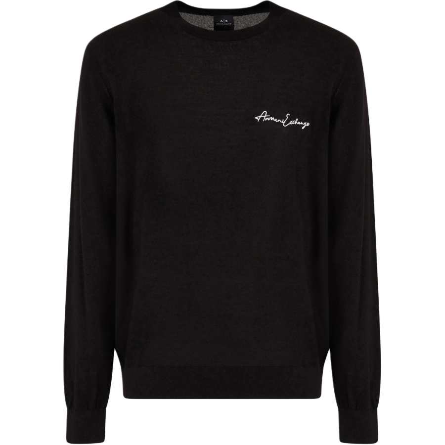ARMANI EXCHANGE Armani Exchange logo-embroidered jumper