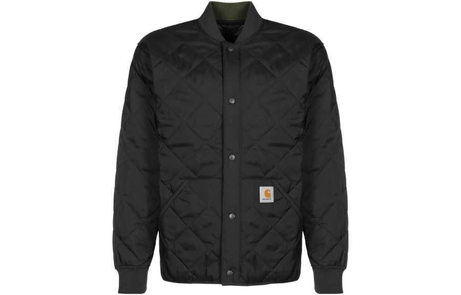 Carhartt WIP Jackets Men's Black Lapel Moderate Other