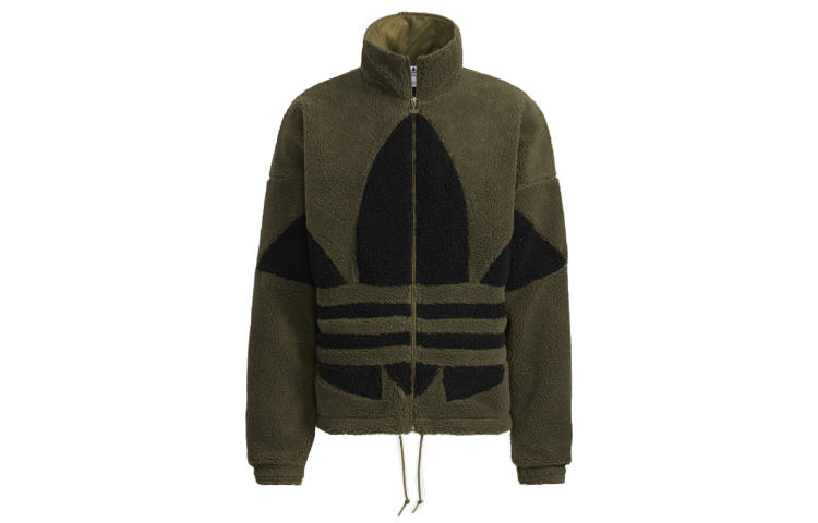 Adidas Originals Sherpa Jacket Men's Dark Olive Green