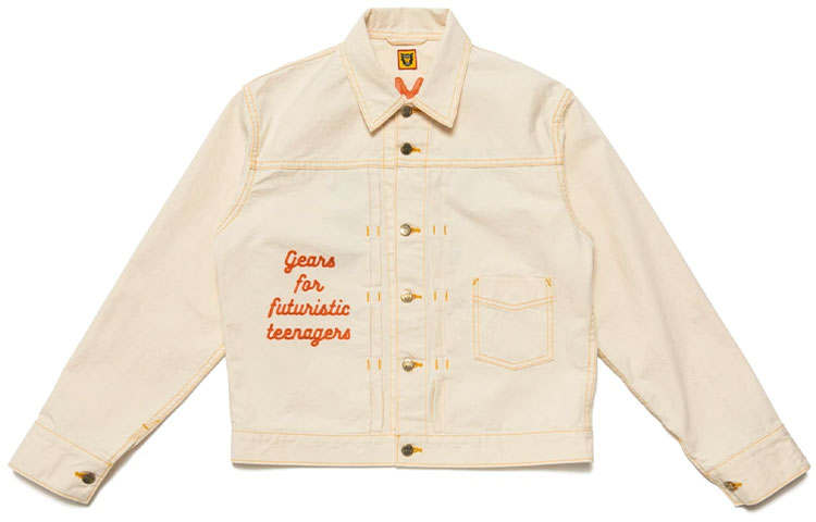 HUMAN MADE HUMAN MADE Jackets Unisex White Lapel Moderate Other