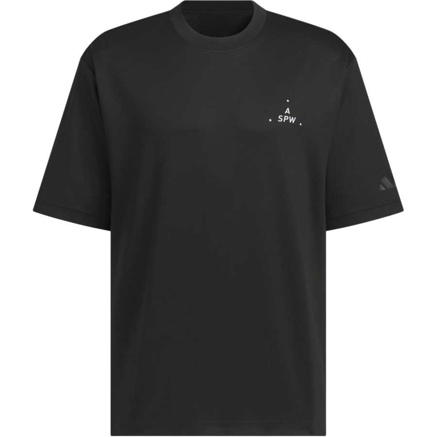 Adidas Adidas Drop Shoulder Sleeve T-Shirt Men's Black