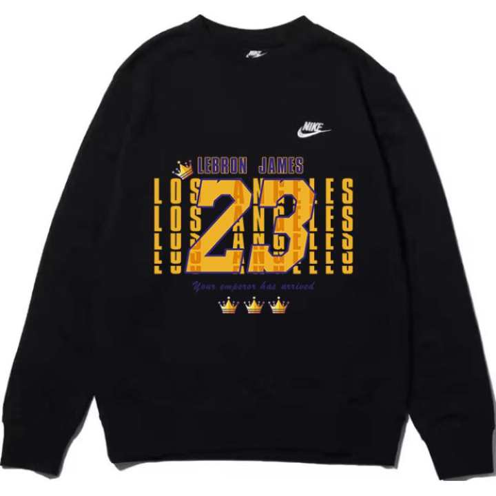 Nike Nike Sweatshirts Unisex Black Crew Neck Moderate Regular
