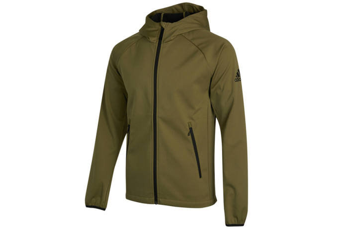 Adidas Adidas Jackets Men's Olive Hooded Moderate Other