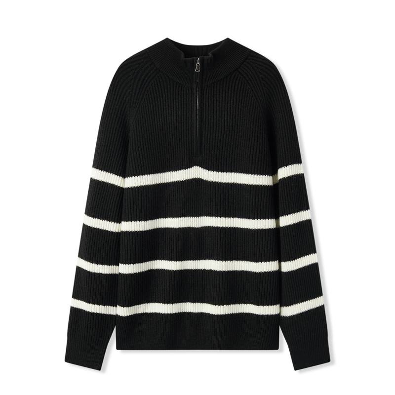 Semir Knitwear Men's Stand Collar Moderate Other