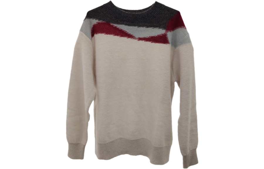 C2H4 C2H4 Sweaters Men's White Crew Neck Moderate Other