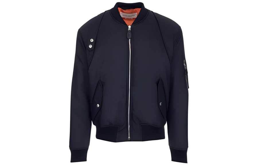 Alexander McQueen Alexander McQueen Zipped Bomber Jacket