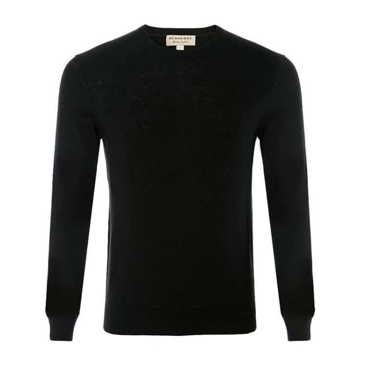 Burberry Cashmere Sweater Men's Black