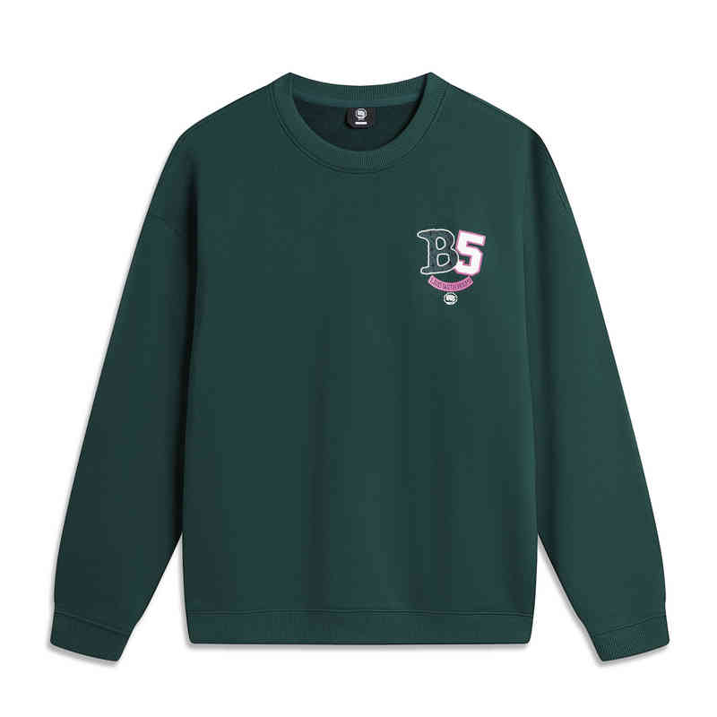 Li-Ning Li Ning Basketball Collection Sweatshirt Men's Vibrant Green