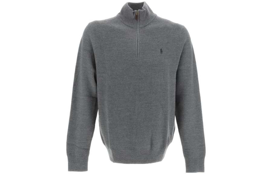 Polo Ralph Lauren Logo embroidered Half zip Jumper