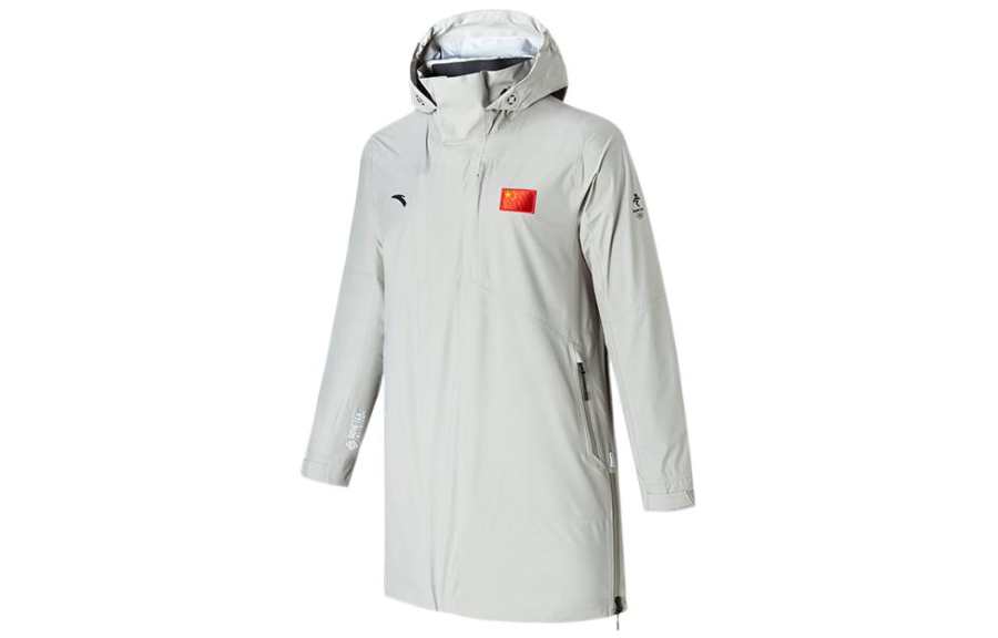 Anta Premium Collection Champion All Weather Collection Jacket Men's Gray