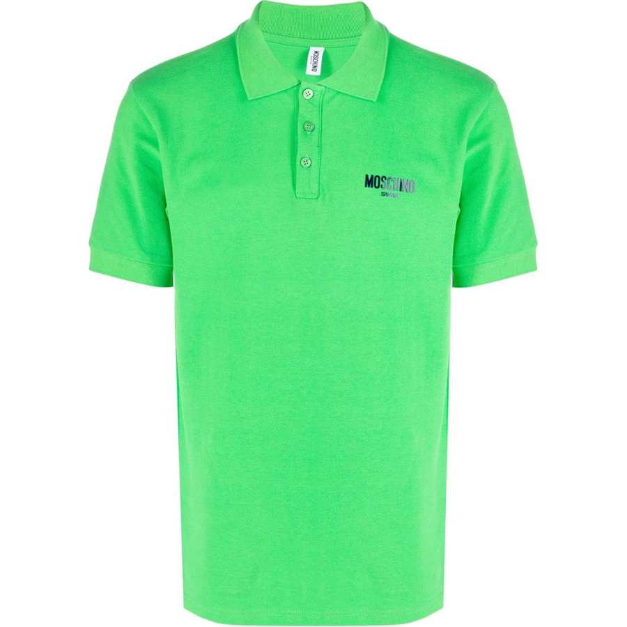 MOSCHINO Polo Shirt Men's Green