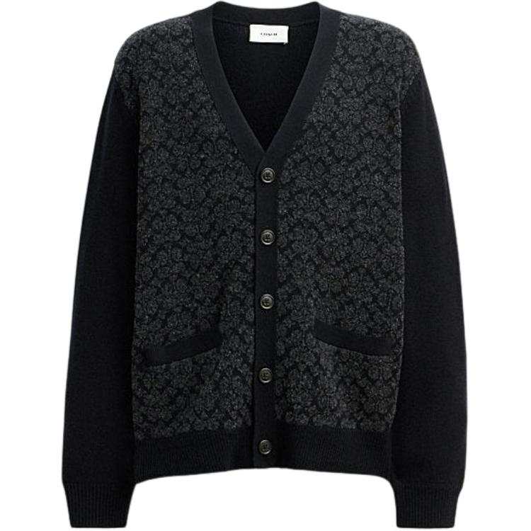 COACH SS24 Knitwear Men's Black