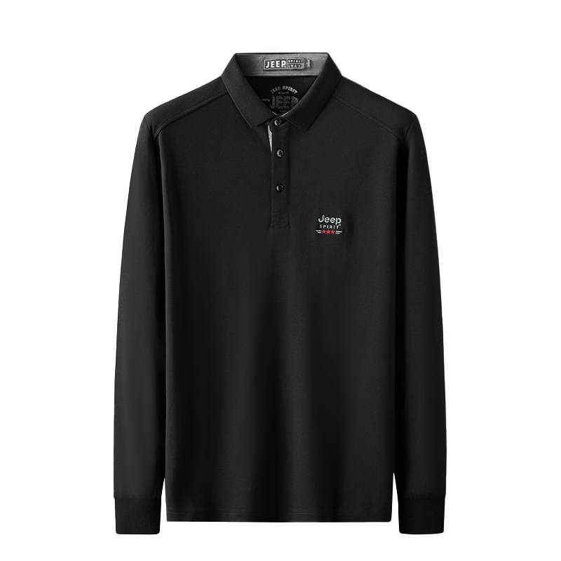 JEEP SPIRIT Polo Shirts Unisex Polo Collar Thin Straight Fit