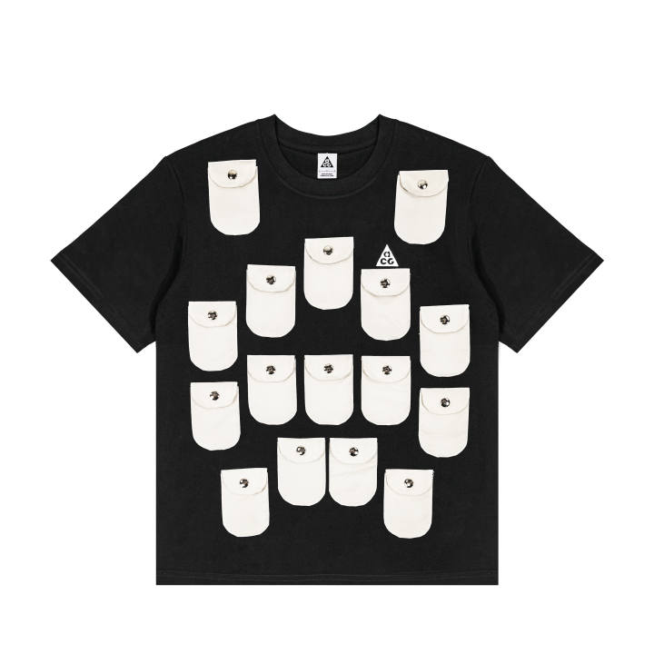Nike Nike T Shirts Unisex Black Crew Neck Moderate