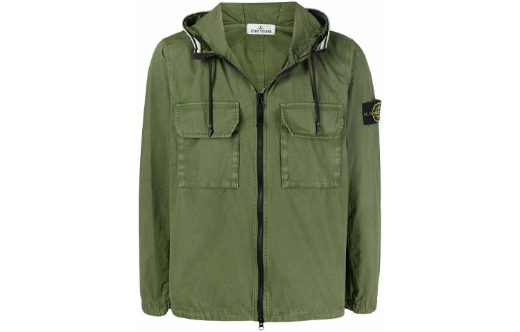 STONE ISLAND SS22 Jacket Men's Green