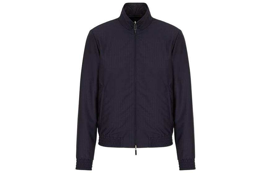 EMPORIO ARMANI Jackets Men's Black Lapel Moderate Other