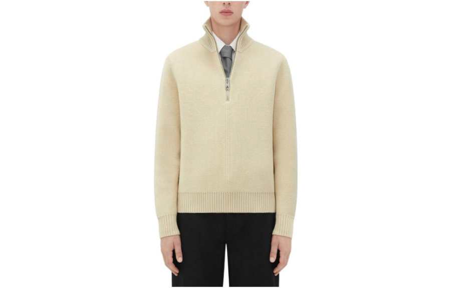 Bottega Veneta Long Sleeved Zipped Jumper