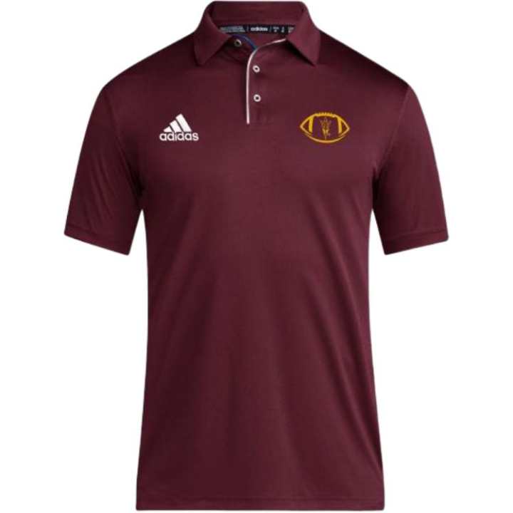 Adidas Adidas Polo Shirt Men's Red Brown