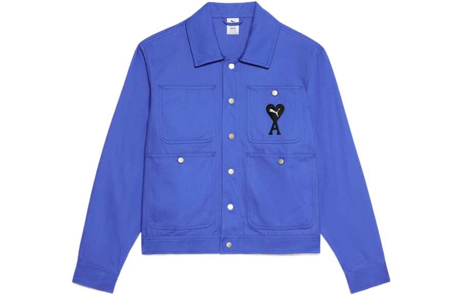 PUMA PUMA AMIPARIS PUMA X AMI Jacket Fall Men's Blue