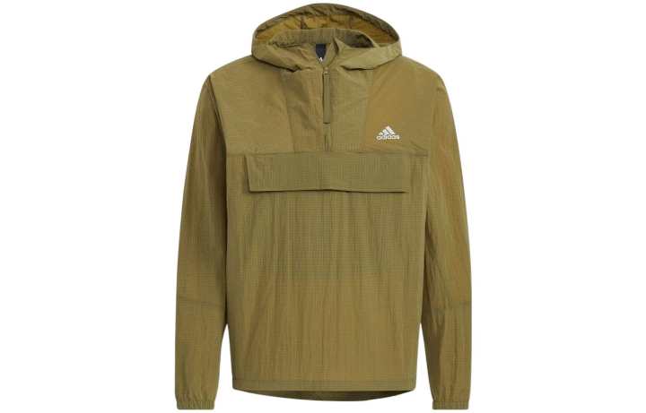 Adidas Adidas Jackets Men's Green Brown Hooded Moderate Other