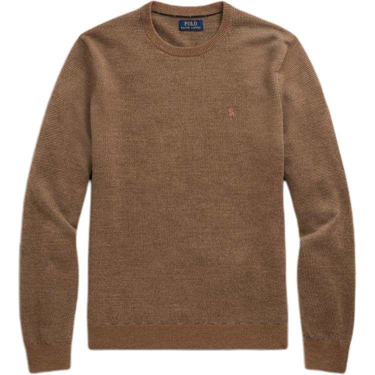 Polo Ralph Lauren Sweater Classic Version Men's Dark Camel