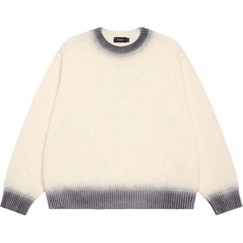 CLOT CLOT Sweaters Unisex Beige Crew Neck Thickened