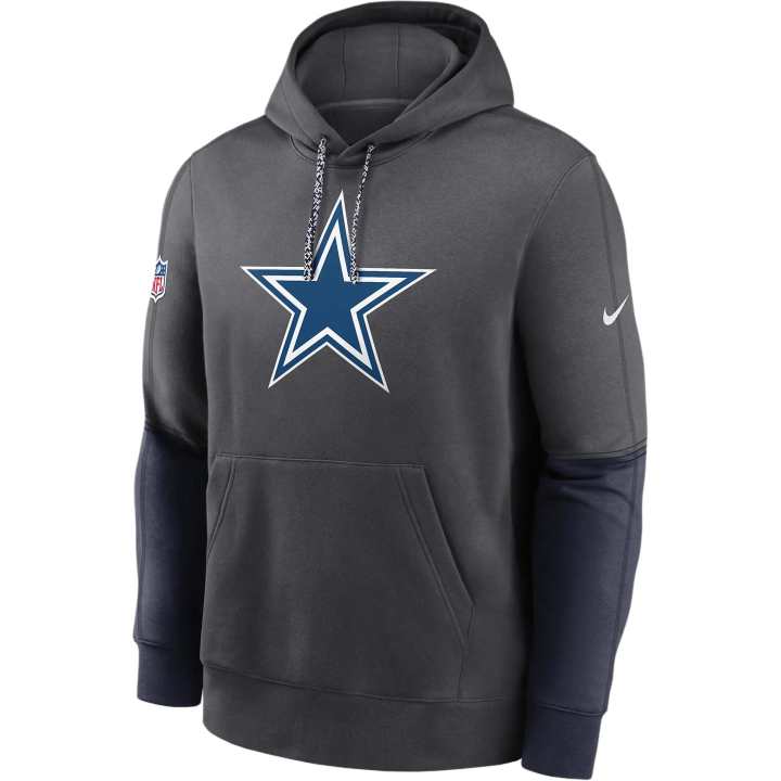 Nike Nike Dallas Cowboys Sideline Team Issue Club Men's Nike Nfl Pullover Hoodie