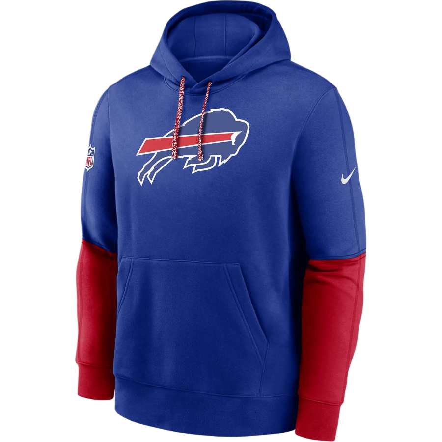 Nike Nike Buffalo Bills Sideline Team Issue Club Men's Nike Nfl Pullover Hoodie