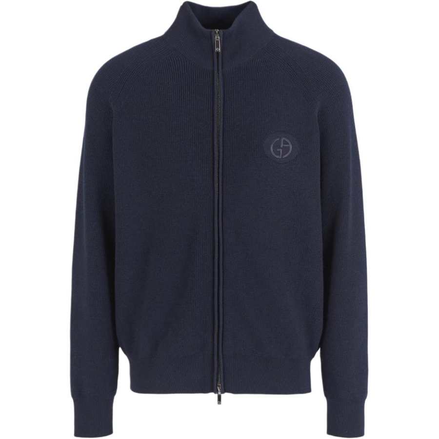 GIORGIO ARMANI Zip Up Cardigan