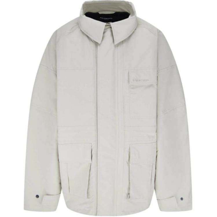 Balenciaga Jackets & Coats Regular Fit Men's Beige