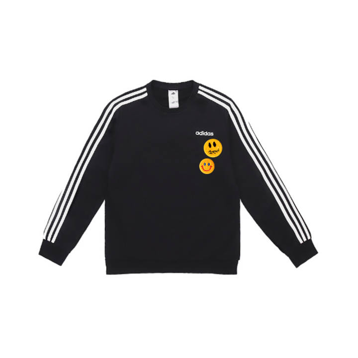 Adidas Adidas Sweatshirts Unisex Black Crew Neck Moderate Regular