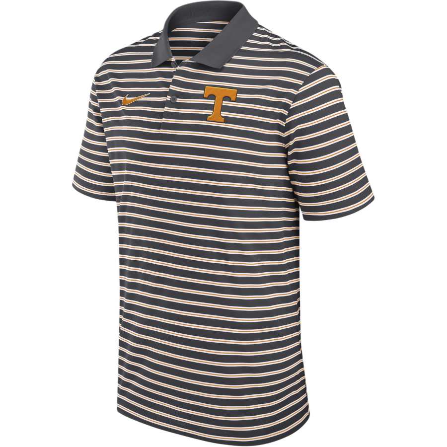 Nike Nike Tennessee Volunteers Primetime Victory Striped Men's Nike Dri-FIT College Polo