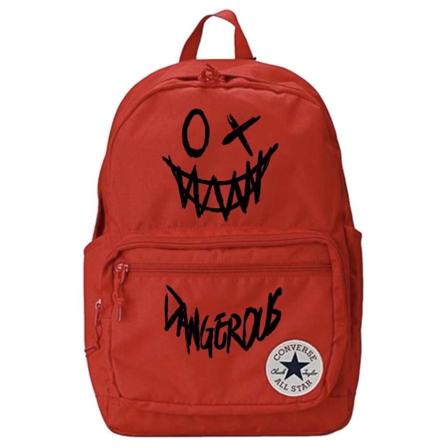 Converse Converse Polyester Backpack Regular Unisex Red